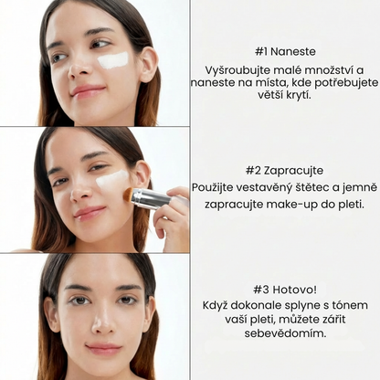 Make-up měnící barvu