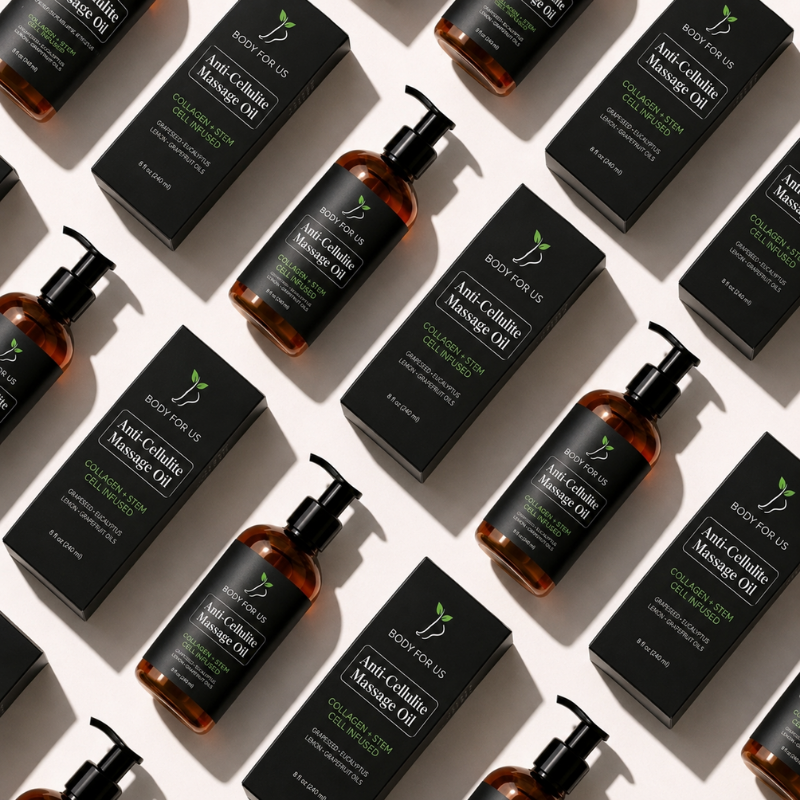Body For Us Anti-Cellulite Massage Oil