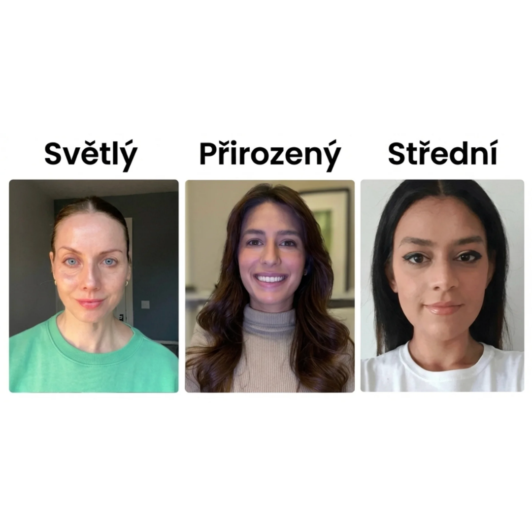 Make-up měnící barvu