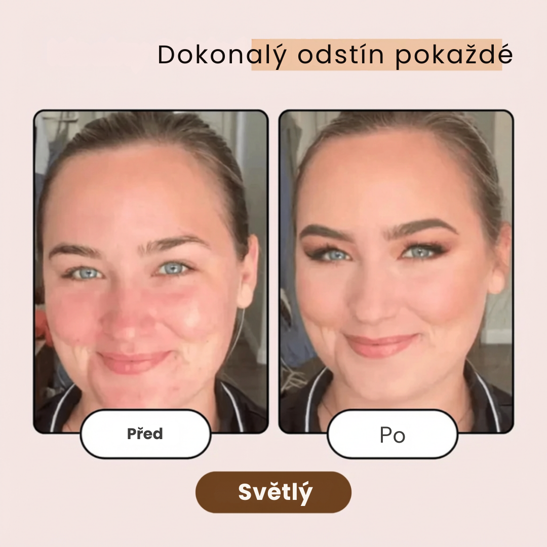 Make-up měnící barvu