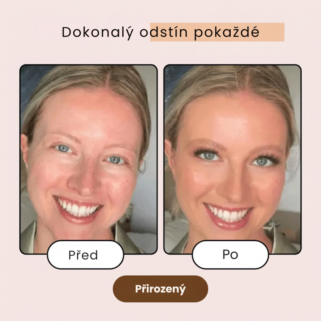 Make-up měnící barvu