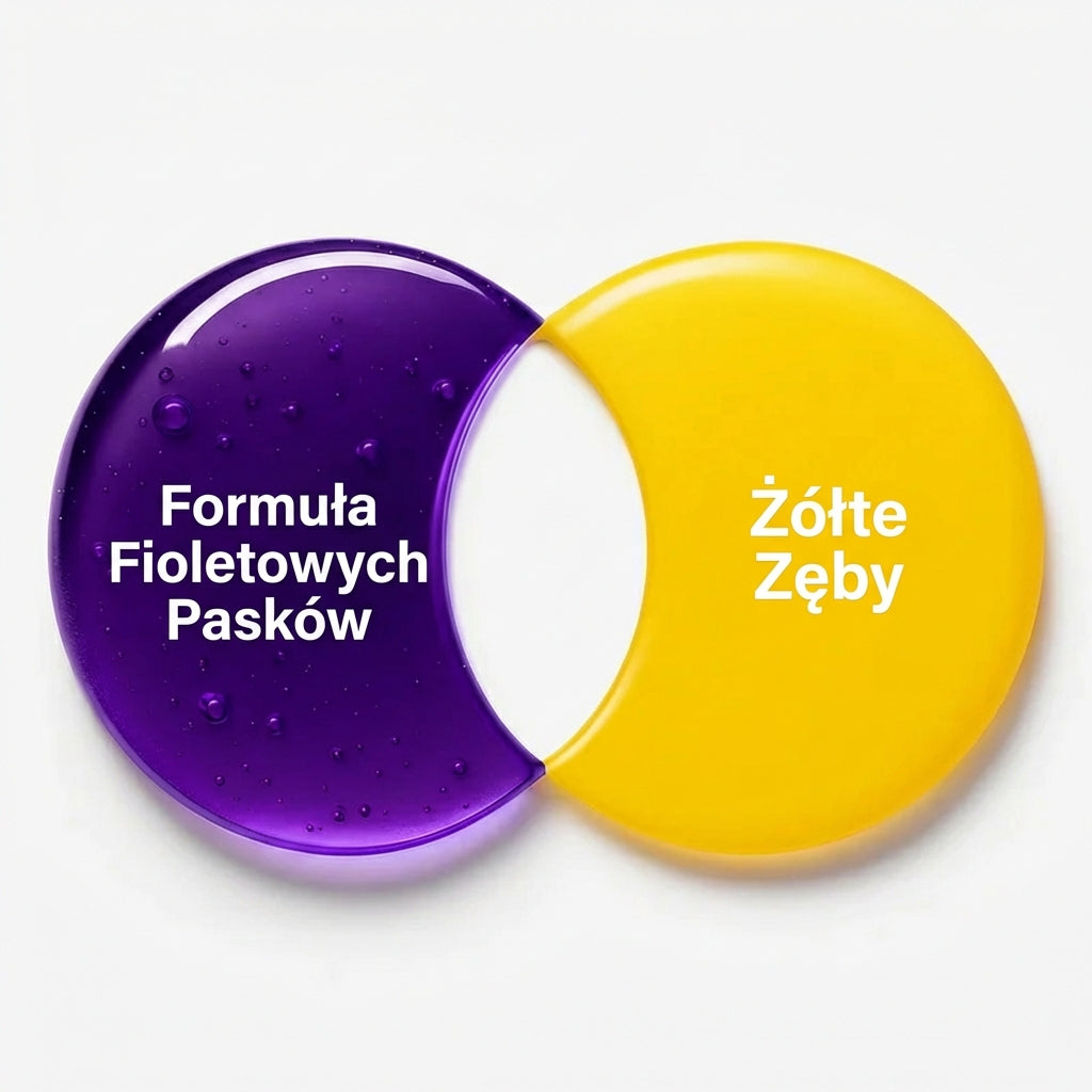 LARANA™ Paski Wybielające Purple