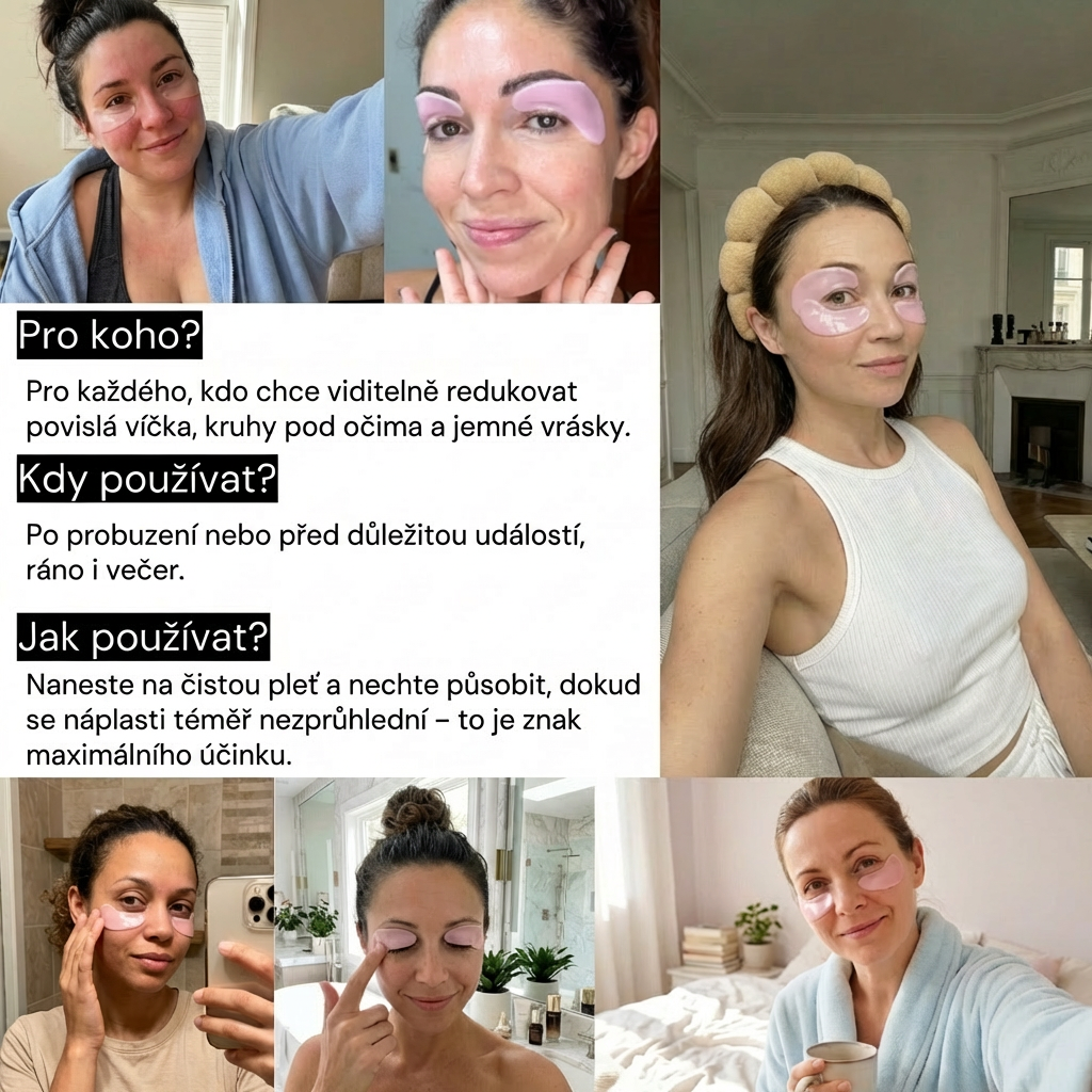InstaLift™ – Oční patchy proti kruhům a otokům